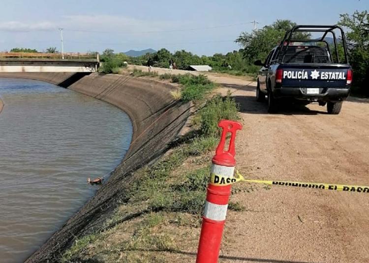 Localizan a hombre muerto en canal de Mocorito