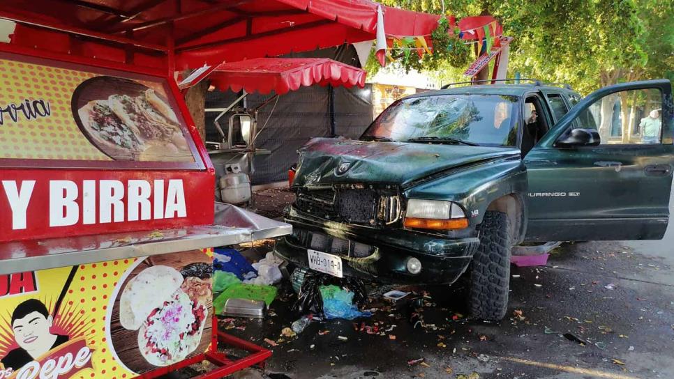 Atropellan a vendedor de hotdogs en Los Mochis