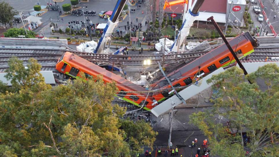 Ordenan juicio contra 8 exfuncionarios vinculados a caída del metro en CdMx