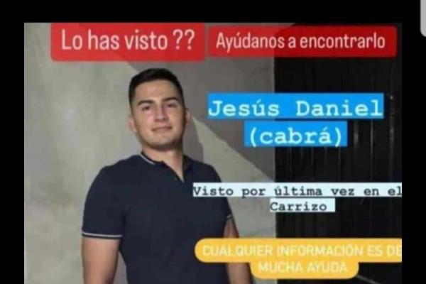 Localizan muerto a un joven en El Carrizo