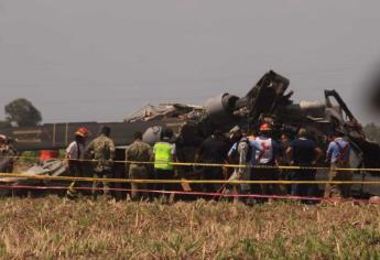 Semar pide no especular sobre desplome de helicóptero en Los Mochis