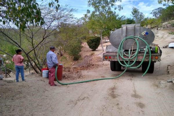 Pese a lluvias, aún quedan 30 comunidades con problemas de sequía en Choix
