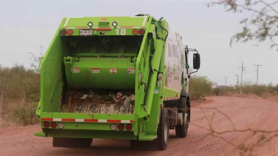 Buscan abatir rezago en recolección de basura en Ahome