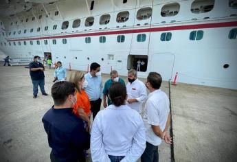 Crucero «Carnival Panorama» llega a Mazatlán con 6 pasajeros infectados de Covid-19