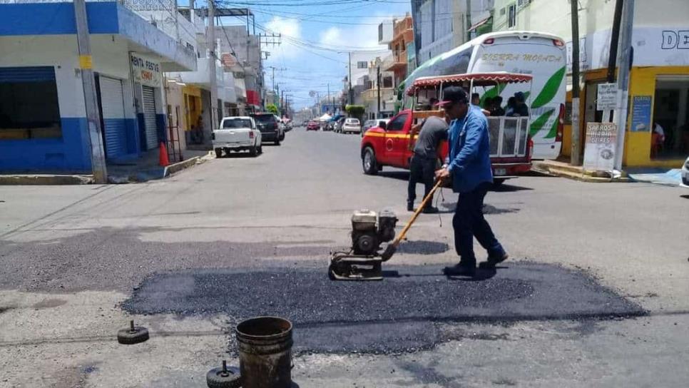 Alrededores del Mercado de la Juárez, las avenidas con más baches en Mazatlán