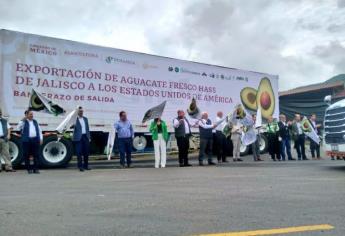 Jalisco inicia exportaciones de aguacate a Estados Unidos