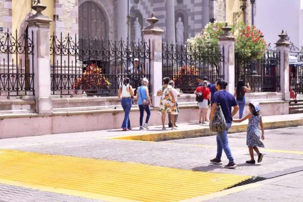 Paso peatonal en el Centro de Mazatlán costó $250 mil