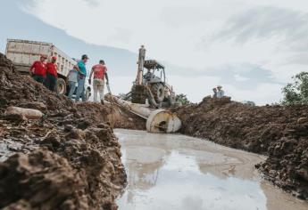 Inician dragado y retiro de la tubería colapsada en el dren San Joachín