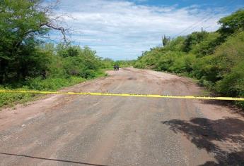 Localizan a un hombre asesinado en el camino al Jipago, El Fuerte