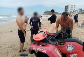 Mueren 3 turistas ahogados en playas de Mazatlán