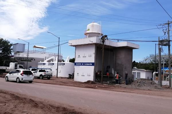 Ultiman detalles para opere nueva planta potabilizadora del ejido Benito Juárez en Ahome