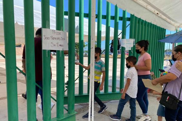 Se reactiva vacunación covid para niños de 5 años; no hay filas