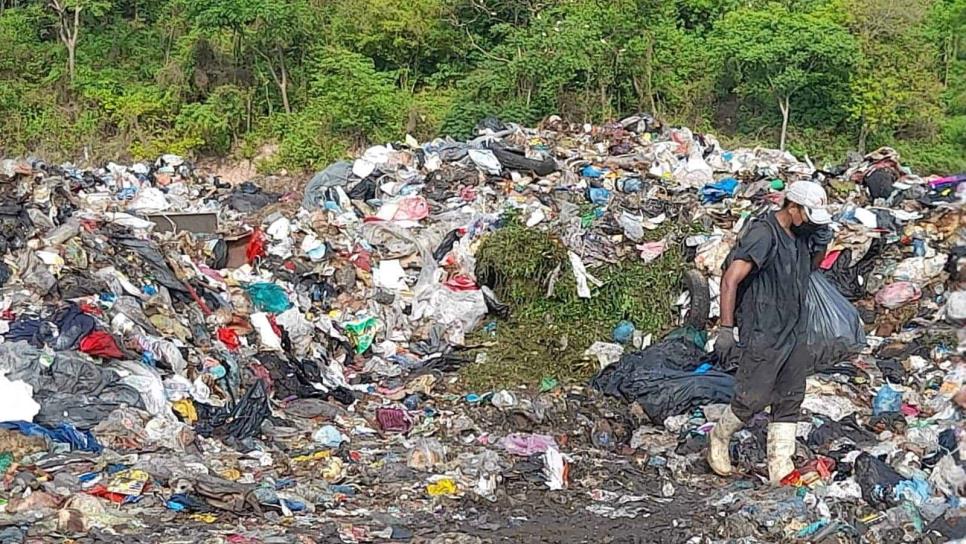 El basurón de Mazatlán se encuentra lleno