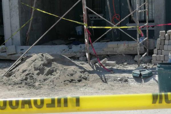 Adán, un albañil que murió tras caerle una losa de concreto en Los Mochis
