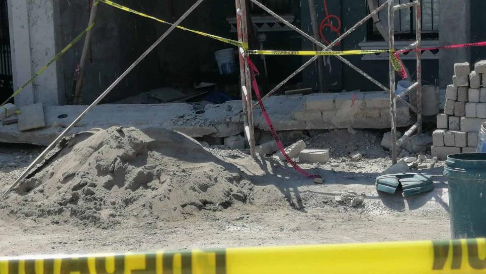 Adán, un albañil que murió tras caerle una losa de concreto en Los Mochis