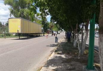 Mujer muere atropellada en carretera Los Mochis-El Fuerte