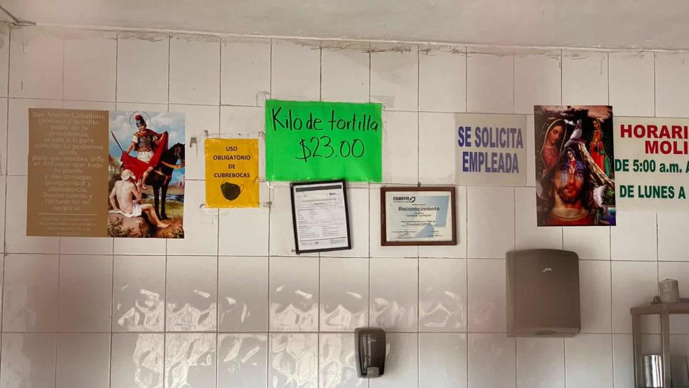 Este lunes regresa el kilo de tortillas a 23 pesos; tortillerías deben modificar sus precios Este lunes regresa el kilo de tortillas a 23 pesos; tortillerías deben modificar sus precios