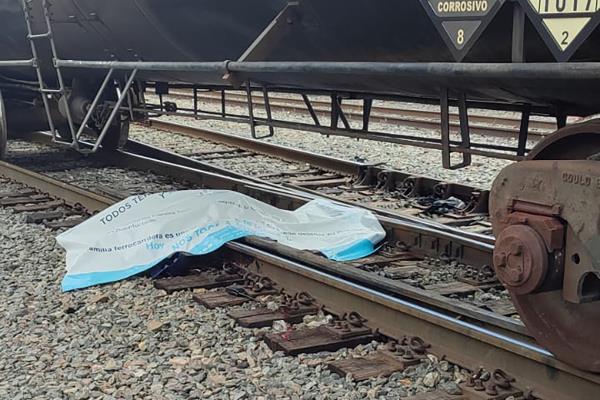Tren atropella y mata a un trabajador en Estación Sufragio
