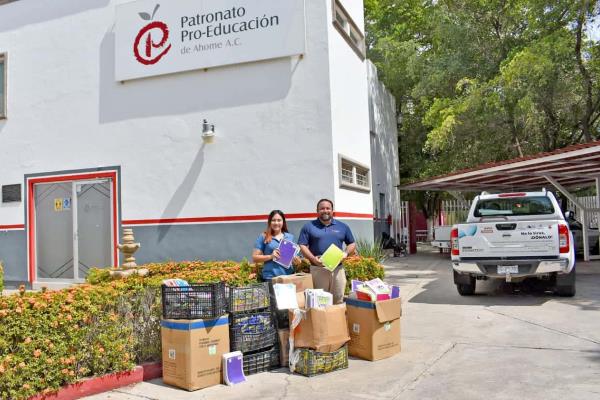 Donarán 300 kg de útiles escolares a los alumnos con más necesidad