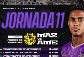Mazatlán FC pone a la venta los boletos vs el América