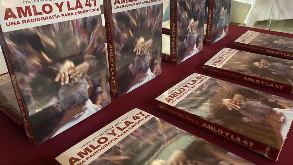 Hernán Gómez presenta AMLO y la 4T; un libro de aciertos y desaciertos del Presidente de México