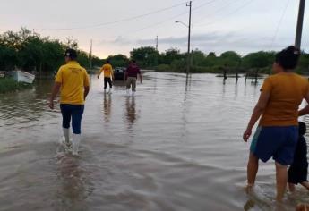 Tromba en Bacorehuis dejó a 12 familias inundadas: alcalde