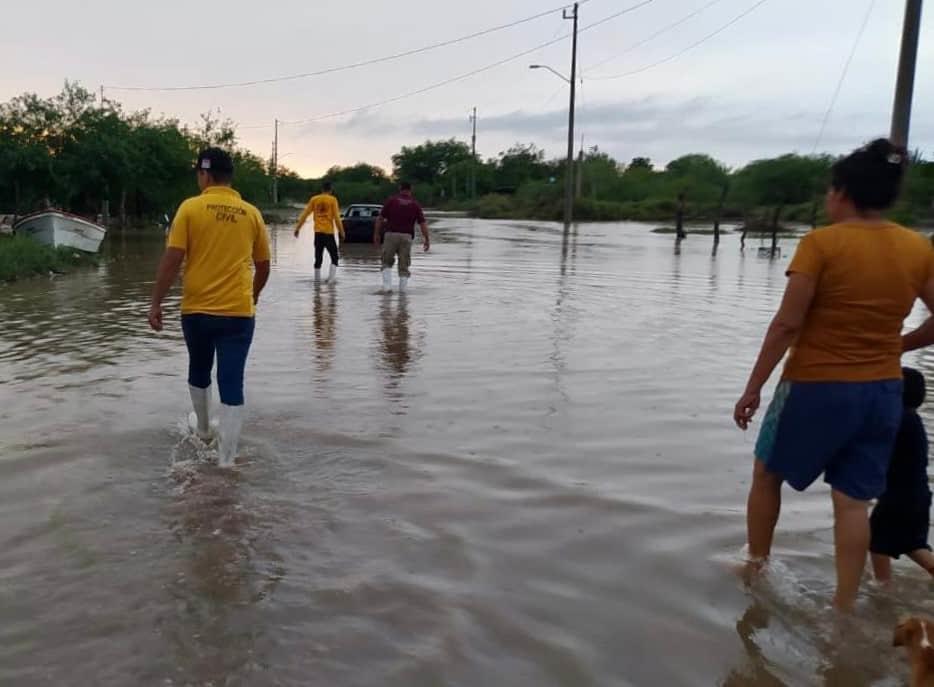 Tromba en Bacorehuis dejó a 12 familias inundadas: alcalde