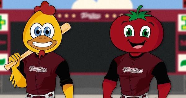 «Tommy Tomate» se une como mascota oficial de Tomateros de Culiacán