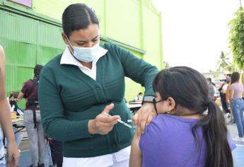 Este viernes hay vacunación contra Covid-19 a niños de 5 a 11 años en Navolato y Guamúchil