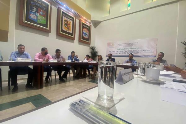 Ahome presenta propuestas para mejoras a la Ley de Hacienda Municipal del Estado de Sinaloa