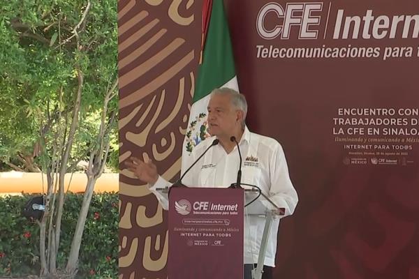 Habrá vacantes para trabajadores en CFE y basificacion de empleados, anuncia AMLO