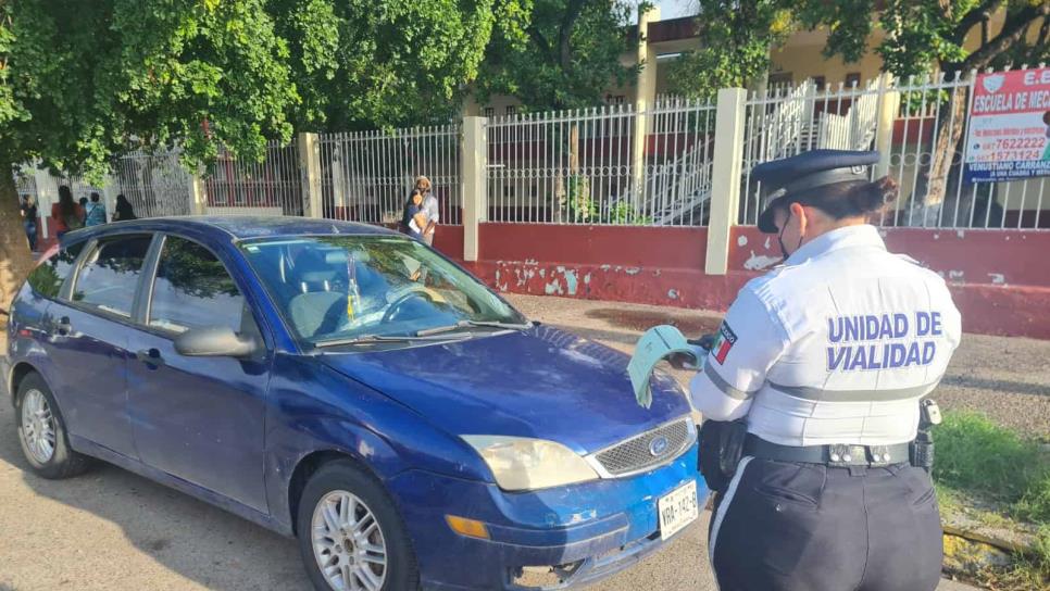 Con 100 elementos, implementa Tránsito operativo de regreso a clases en Culiacán