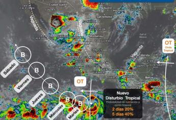Confirma PC formación de dos huracanes; podrían afectar Sinaloa