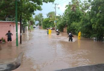 Van más de 4 mil viviendas afectadas por las lluvias en Sinaloa