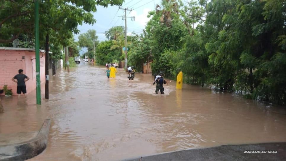 Van más de 4 mil viviendas afectadas por las lluvias en Sinaloa