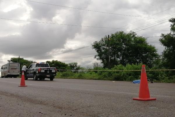 Adulto muere arrollado por camión en Bellavista, al poniente de Culiacán