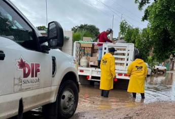 Por posible huracán, DIF Sinaloa se prepara con víveres para damnificados