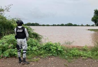 ¡Alerta! Guasave y Sinaloa, inician desfogue de presa El Sabinal