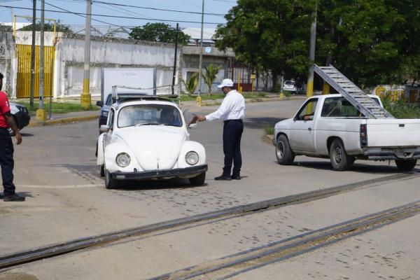 Con campaña «Cuidado con el tren», buscan concientizar a mazatlecos