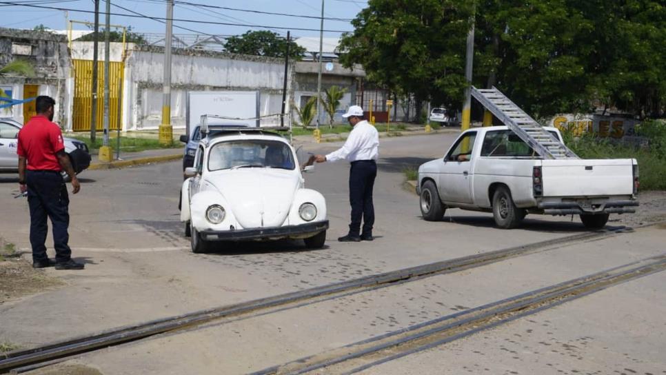 Con campaña «Cuidado con el tren», buscan concientizar a mazatlecos