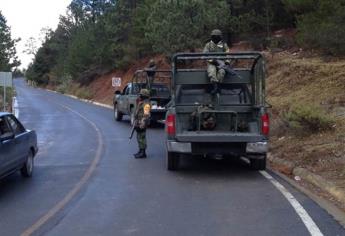 Reportan enfrentamiento entre gatilleros y el Ejército en Concordia