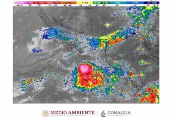 Se forma la depresión tropical Doce-E; se dirige al oeste-noroeste del país