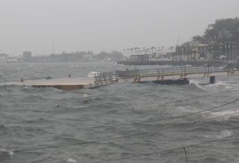 Cierran puerto de Topolobampo a navegación marítima por huracán «Kay»