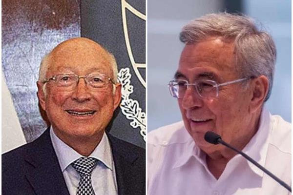Rocha se reunirá con el embajador de Estados Unidos en México en Mazatlán; hablarán de seguridad
