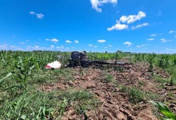 Se estrella avioneta en Batamote, Guasave