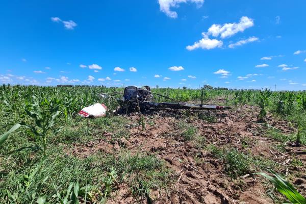 Se estrella avioneta en Batamote, Guasave