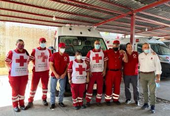 Cruz Roja se equipa con otra ambulancia; ya son 10 en Ahome