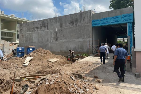 Área de Hemodinamia de la UAS presenta un 75 % de avance; atenderá a la población más necesitada