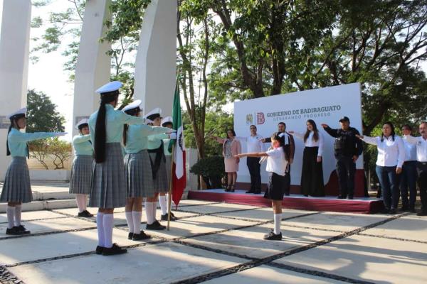 Autoridades de Badiraguato conmemoran el 175 Aniversario de la Defensa del Castillo de Chapultepec