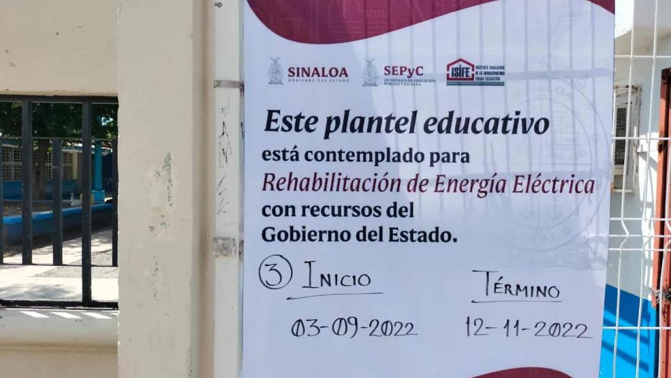 Llega ISIFE a Los Mochis a conocer la realidad de las escuelas y repararlas